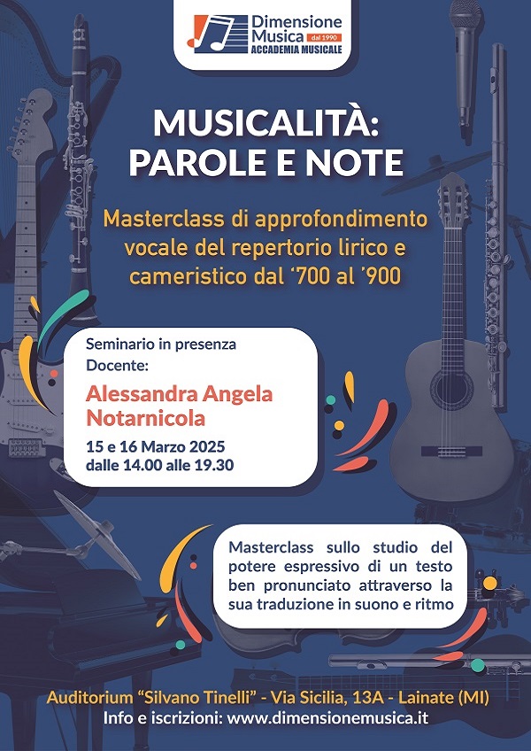 Musicalità: parole e note